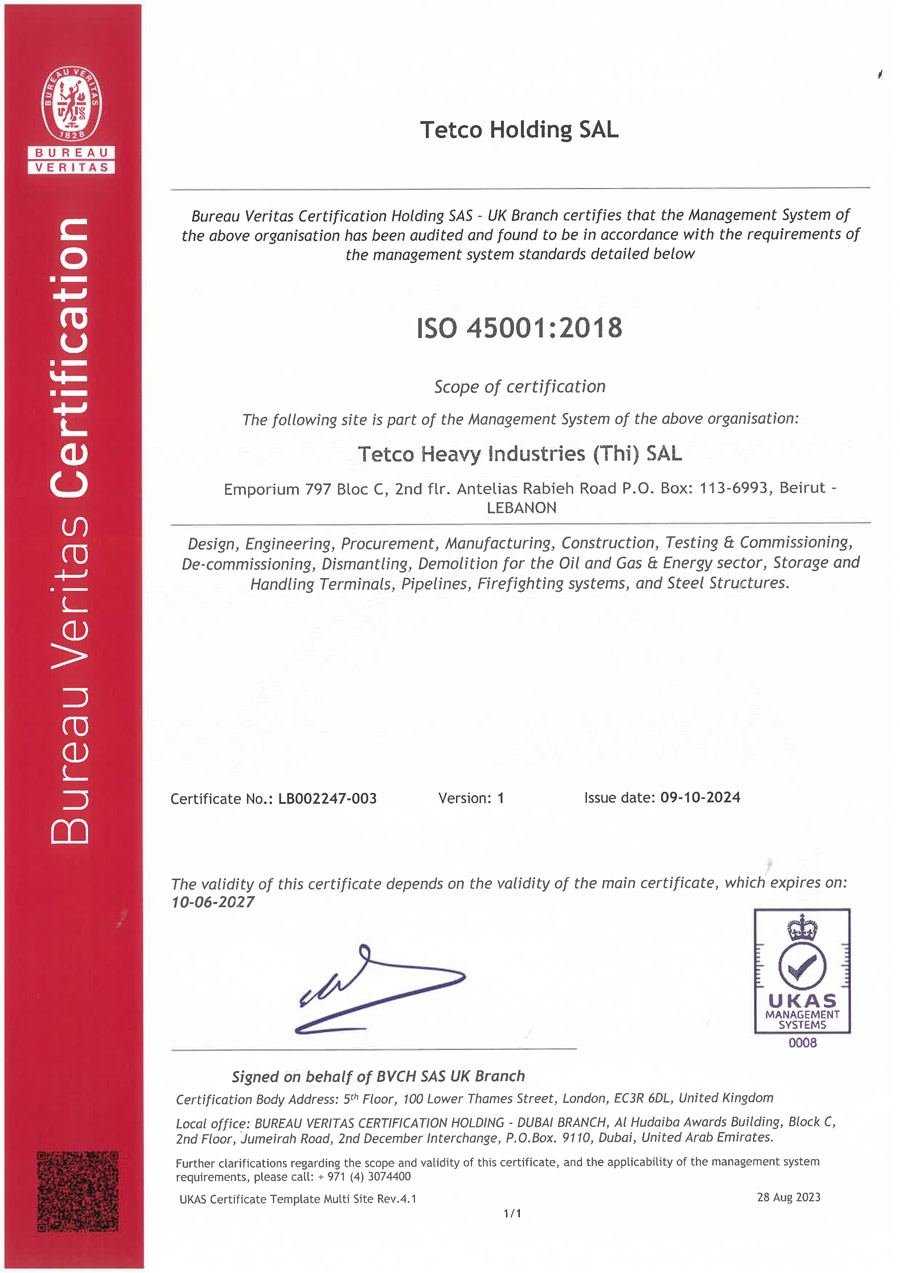 THI---ISO-45001-2018